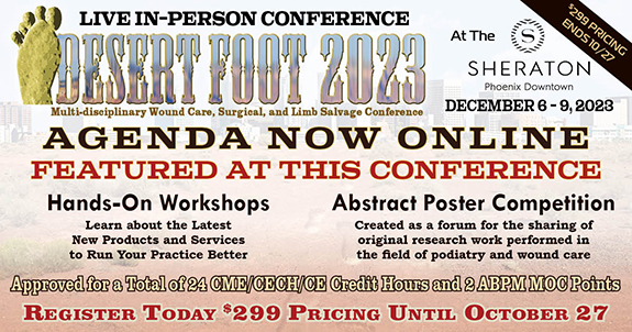 Register Here for Desert Foot 2023