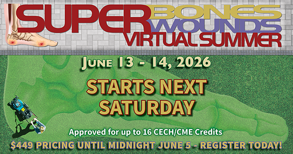 Register Here for the 2026 Superbones Superwounds Summer Conference