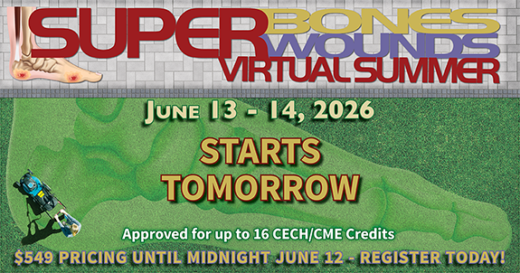 Register Here for the 2026 Superbones Superwounds Summer Conference