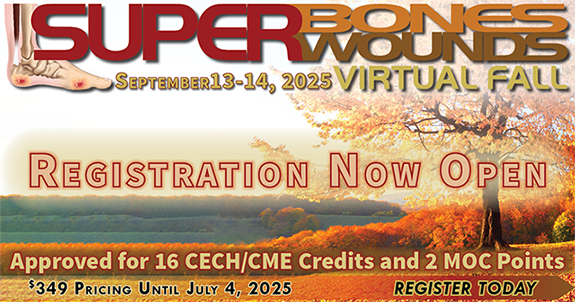 Register Here for the Superbones Superwounds Fall 2025