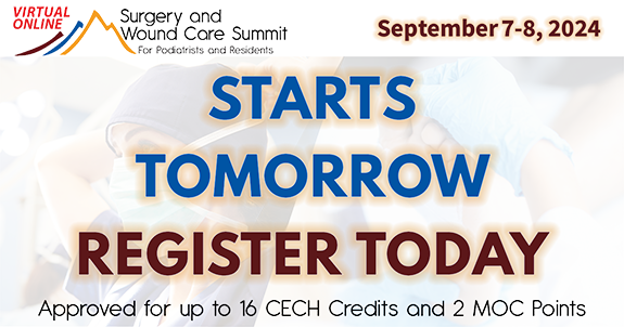 Register Here for the 2025 Surgery and Wound Care Summit