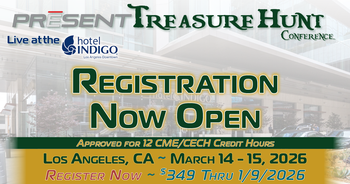 Register Here for the 2026 PRESENT Treasure Hunt Conference