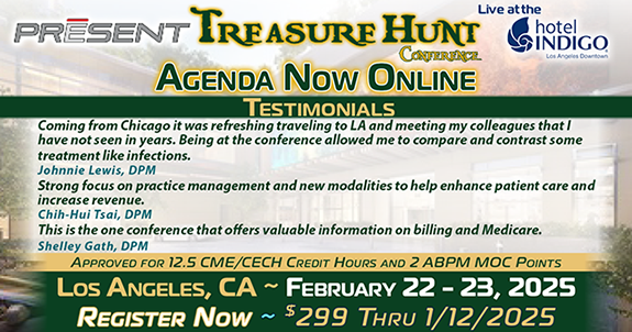 Register Here for the 2025 PRESENT Treasure Hunt Conference