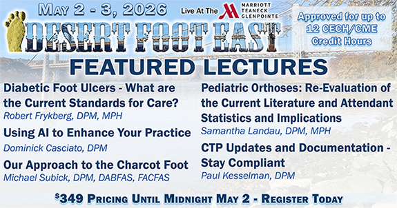 Register Here for Desert Foot East 2026