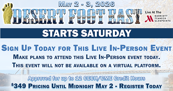 Register Here for Desert Foot East 2026