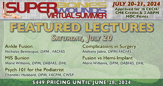 Register Here for Superbones Superwounds Summer Virtual Conference