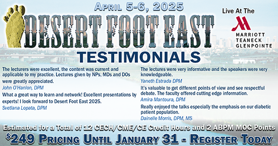 Desert Foot East 2025